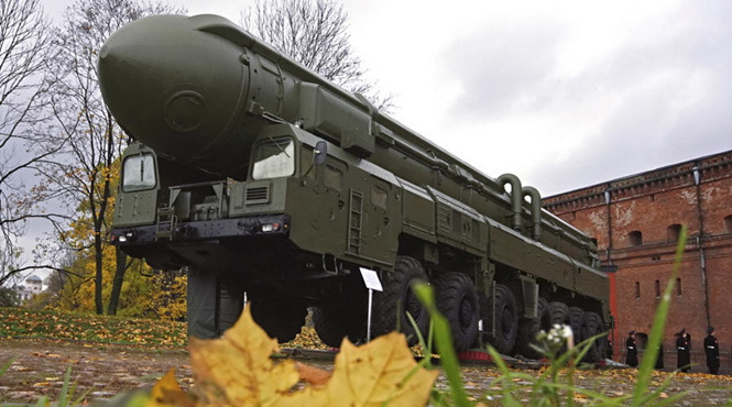 Nga phóng tên lửa liên lục địa Topol với đầu đạn cải tiến